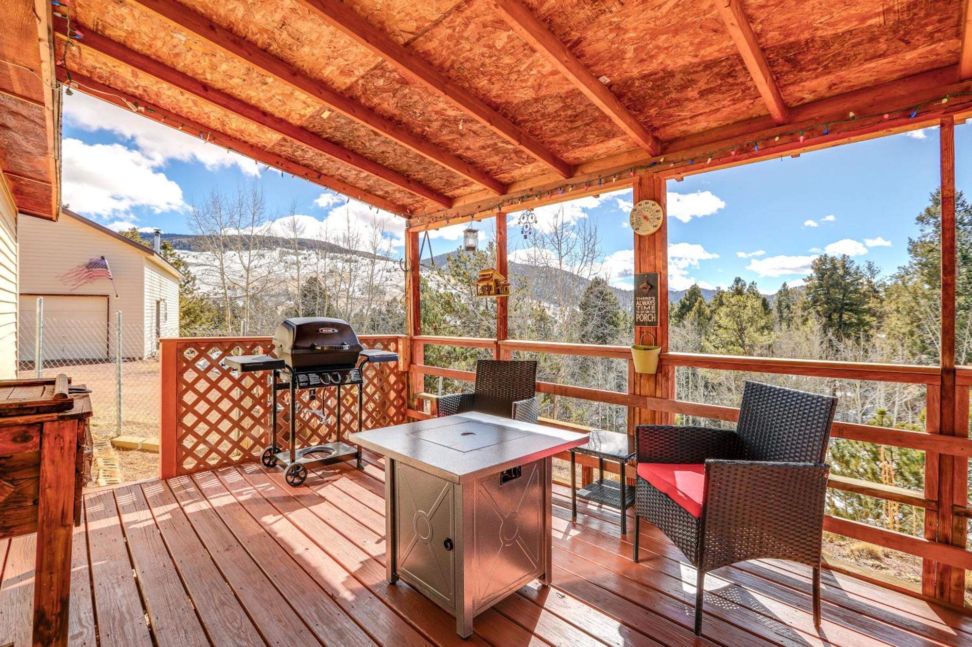 Colorado Vacation Rental With Deck And Mtn Views Cripple Creek Kültér fotó